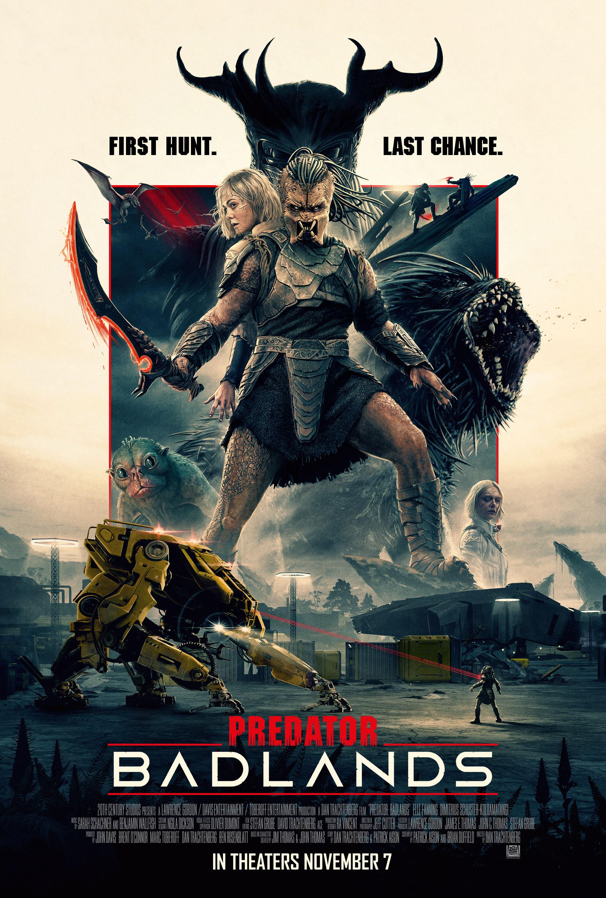 Predator Badlands (2025) Official Poster